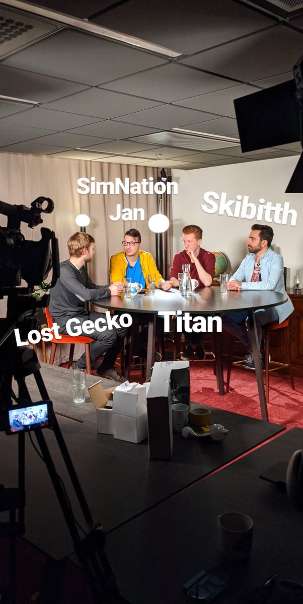 J0nathanWhitley's tweet image. Just a day of filming secret @CitiesSkylines videos with @Lost_Gecko12, @SimNationJan, @TitanGameDesign, and @skibitth