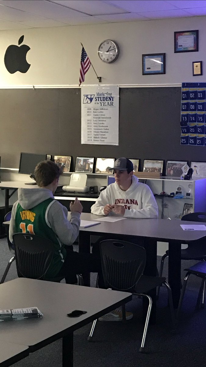 DECA competition prep is in full effect at PWH. Looking to bring home some hardware next Tuesday at district competition! Stay tuned for our success. ;) #cterocks #leadersoftomorrow #realworldready #pwesthighschool