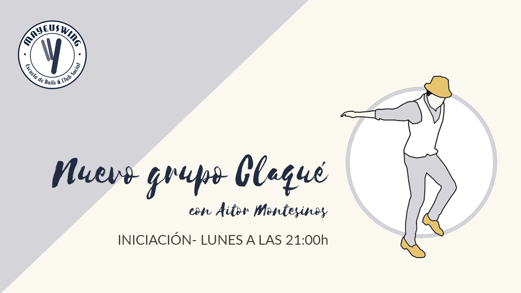 ¡En próximo lunes 3 de febrero abrimos Nuevo grupo de #Claqué Básico! ¡Ven y prueba sin compromiso! Escríbenos a mayeuswing@gmail.com y te informamos de todo #Bailamos?

#mayeuswing #vigotieneswing #quehaceenvigo #vigo #tap #claque