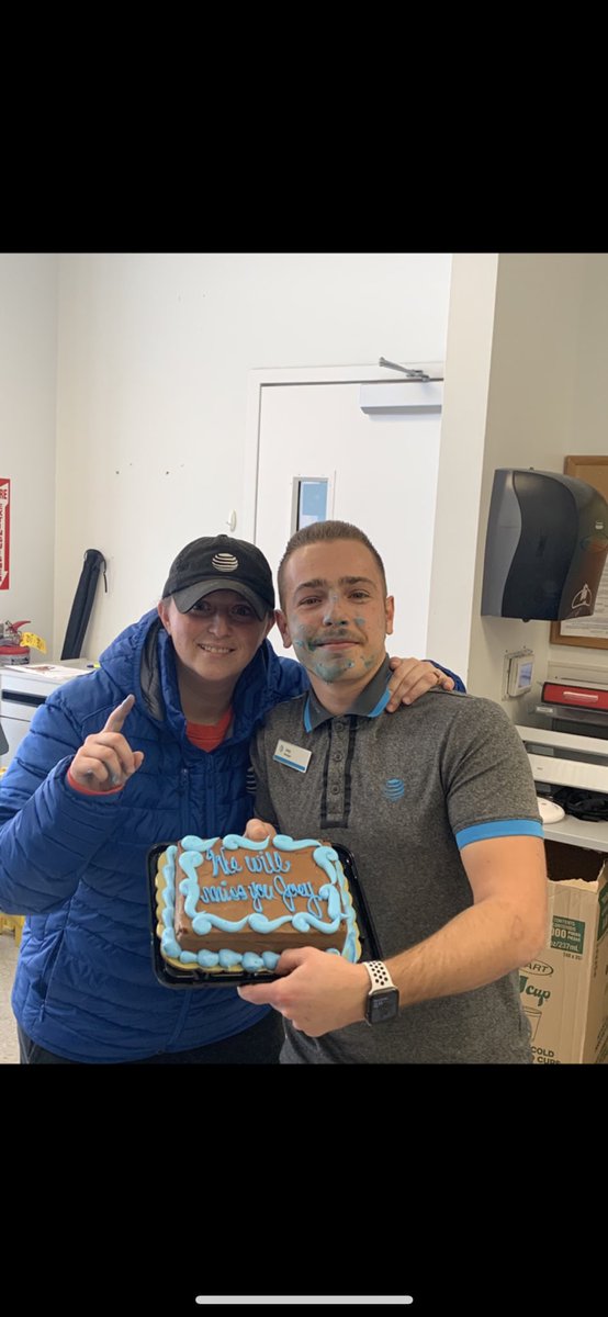 JoeywillisATT's tweet photo. Clocked in for my last shift as an Assistant Store manager, great experience with an amazing team, for my last day I asked everyone to shave everything but their mustache’s! Not sure why but it was too funny 🤣 thanks for the memories! @bpuryear1 @ElTigreSabatino https://t.co/JzGwi6FbZj