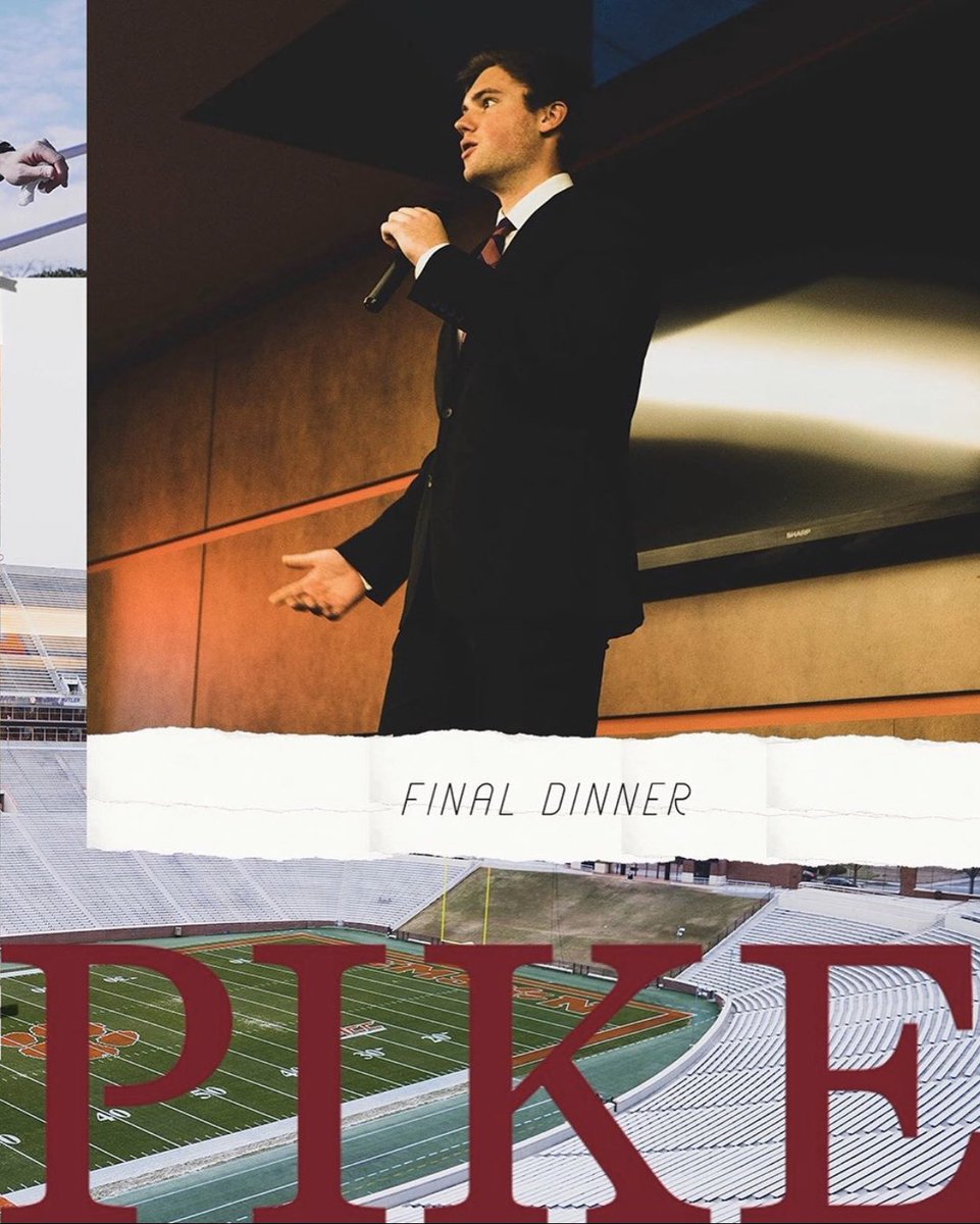 Just like that spring rush has come to an end. Appreciate everyone coming out and the relationships we built. Ready for another great semester. #pike