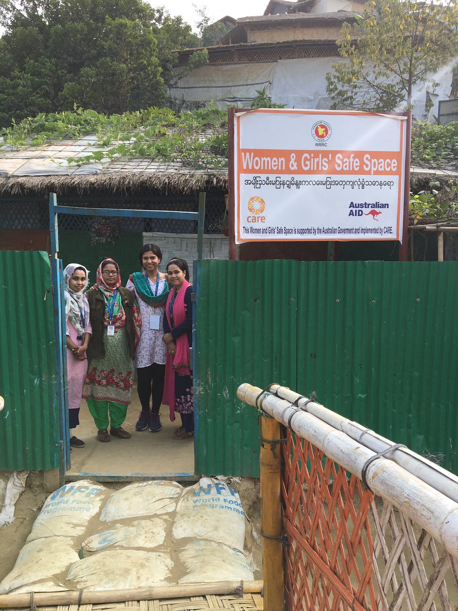 Breaking barriers to mobility, CARE supports Rohingya populations through door to door outreach within refugee camps. #care #publichealth