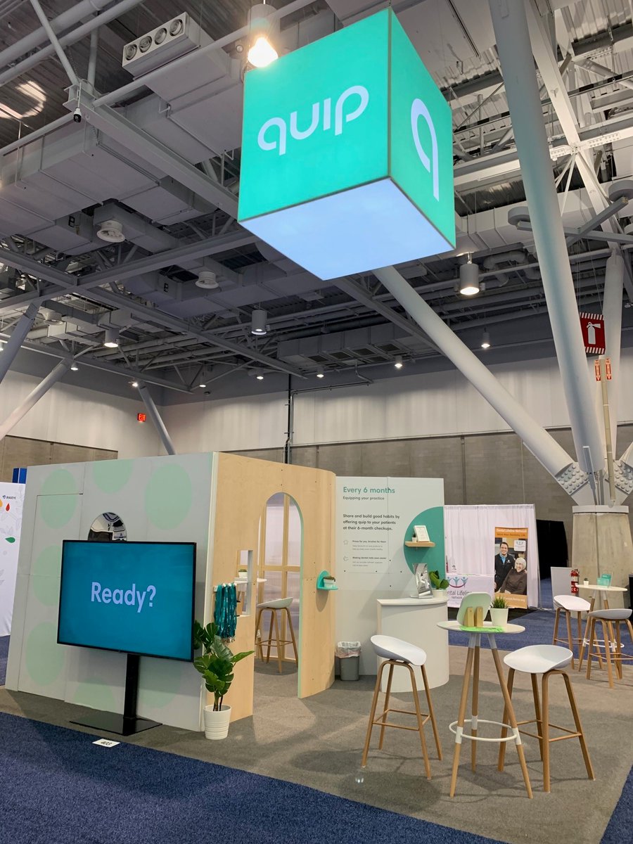 We're "advancing the vision in 2020" with our client, quip, and others at the Yankee Dental Congress in Boston! #3BDinc #DCIM dcimanagement.com/at-show.html