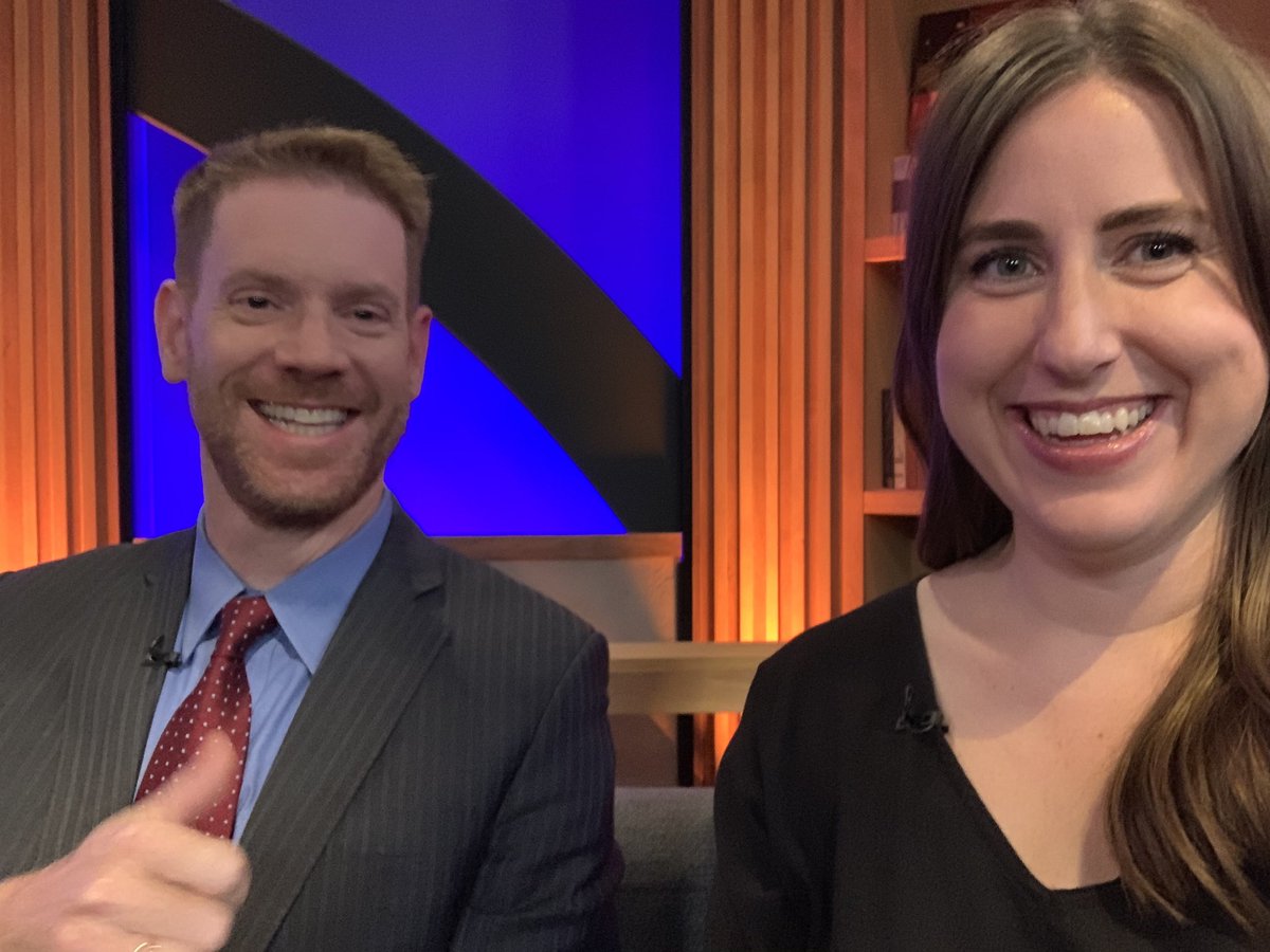 ktinuch's tweet photo. Tune in to @tptAlmanac tonight for one last appearance on the couch. After tonight, @bmcclung and I will have to keep our political disagreements private, which is a bummer too https://t.co/sRS9DilFPV