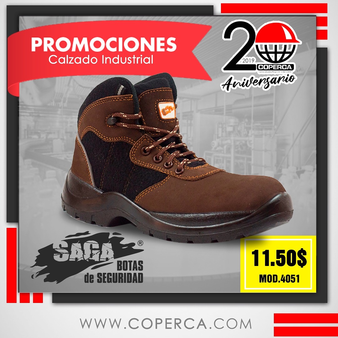 Coperca_ca's tweet photo. Seguimos de #Promoción 👷🏻‍♀️ calzado de seguridad marca #Saga protege tus pies y brinda a cada pisada comodidad y ergonomía
📍Estamos ubicados en la calle 97 con Av. 19 # 19D-13, Cañada Honda, Maracaibo Edo. Zulia☎ 0261-7199720 / 0261-7199725 / 02617199726⁣⁣⁣
#30Ene https://t.co/ENY0VWTkj2