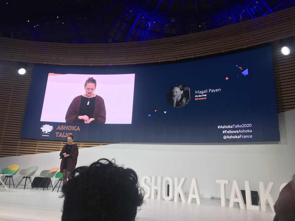 onestpret's tweet image. La dernière #FellowAshoka n’est autre que Magali Payen, fondatrice d’#OnEstPret ! 
« Grâce à la fédération de + de 150 créateurs et des experts, nous aidons les gens à grandir en conscience sur les enjeux du climat et de la justice sociale » #AshokaTalks2020 #ChangeNow
