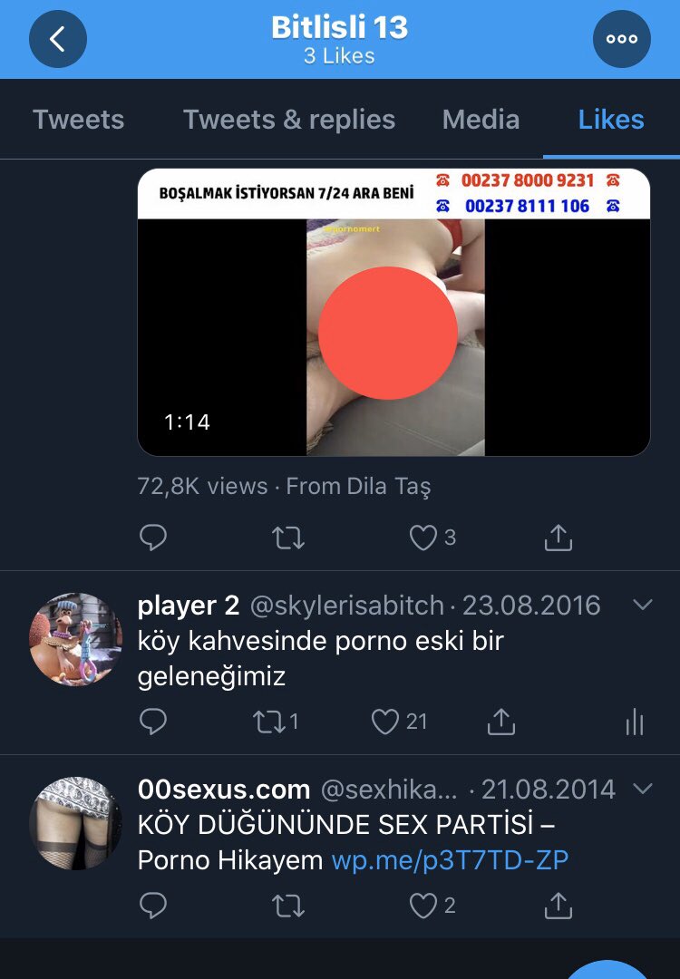 player 2 on X: adamın beğenilerine baktım hesabı açmış girmiş “köy porno”  diye aratmış ve beni bulmuş belki de eski bir anısı canlandı gözünde  tweetimi görünce... t.coF3yRw45nm5  X