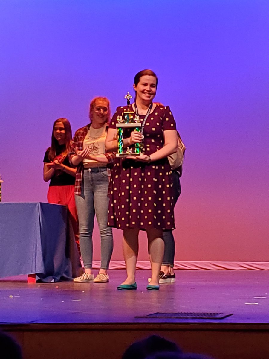 Congrats to <a href="/MarineCreekMS/">Marine Creek Middle School, EMS ISD</a> <a href="/theatre_marine/">Marine Creek Middle School Theatre</a> for their 3rd place finish at One Act Play! Thank you Mrs. Nielsen for all the time and work with our kids! #EMSproud