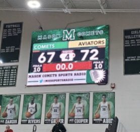 For the 1st time since 2012 your <a href="/LadyAvesBball/">Lady Aves Basketball</a> team beat Mason 67-72 in quadruple overtime. Way to go ladies!!  🏀💚💛 Sycamore Proud!