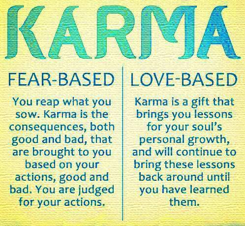 Strong thoughts become desires, which form karma-bija or seeds for new karma/actions. We should be careful of the karma-bija we create in our mind and intellect. We should practice positive, loving, peaceful and happy thoughts which will lead us to Divine happiness. 
🌅🌷🕉🌷🌅