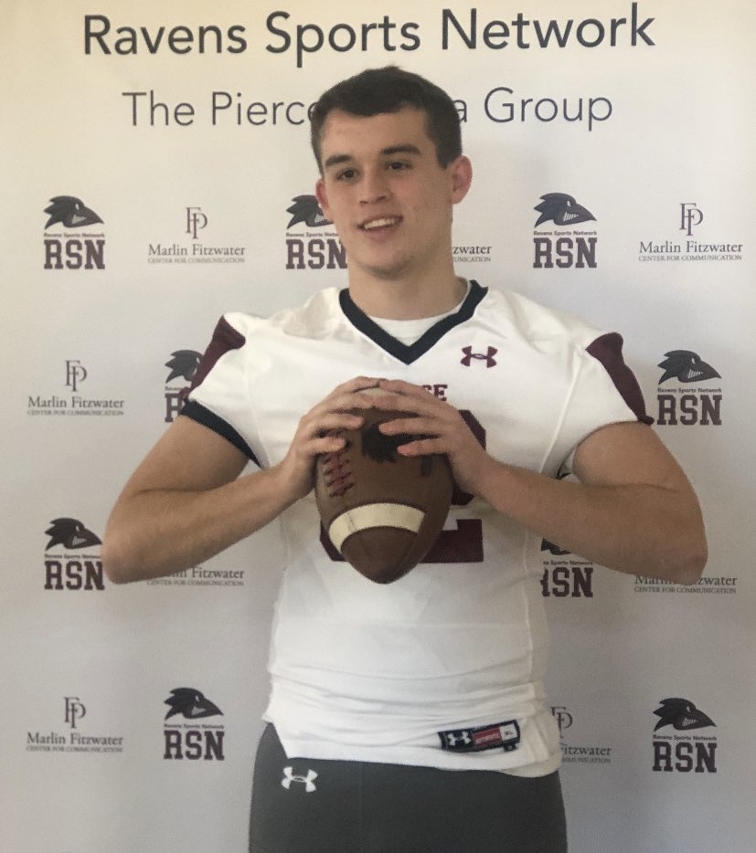 matthewawright's tweet photo. I’m thankful to announce I have accepted a Scholarship and Committed to Franklin Pierce University. I want to thank everyone who has helped me through this long journey and process. Go Ravens!#FPU @Ravens_FB @Coach_GAS @larrydace https://t.co/pwrXLaovxc