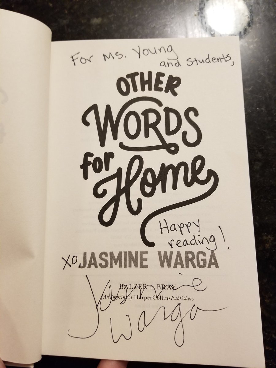Ms_Young_Melzer's tweet photo. I had an amazing time listening to Jasmine Warga talk about her newest book, which won a Newbery Honor Award this week! 😀 https://t.co/MEGWhLSsjP