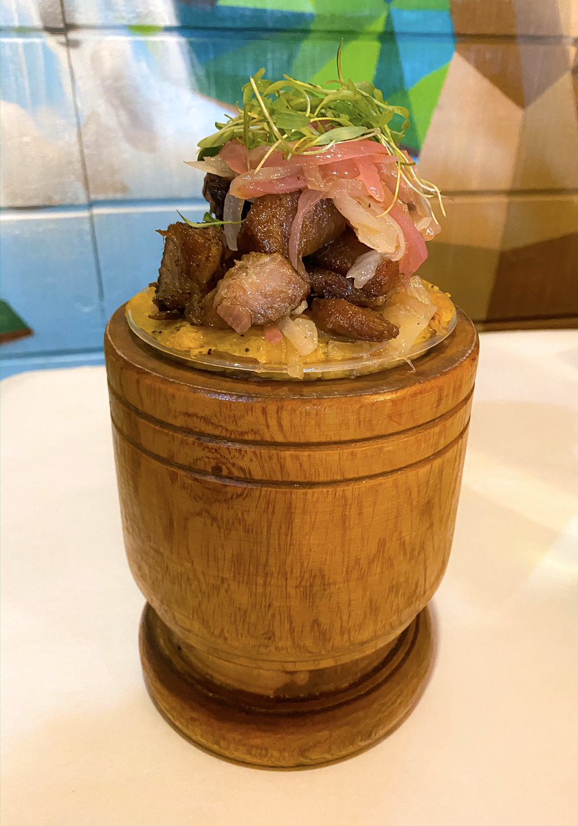 Shrimp and carne frita mofongo 🔥🇵🇷