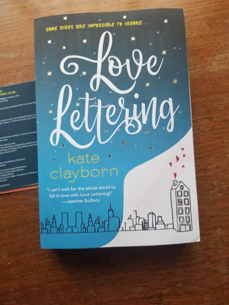 fabricyoyoqueen's tweet photo. I enjoyed this charming and witty romance. In the book Meg and Reid get to know each other while literally looking for signs! #ReadLoveLettering by @kateclayborn
@shespeaksup @KensingtonBooks #bookclub #sponsored #ad #SheSpeaks https://t.co/o5d6bLEO9E https://t.co/r2PWVZWDwN
