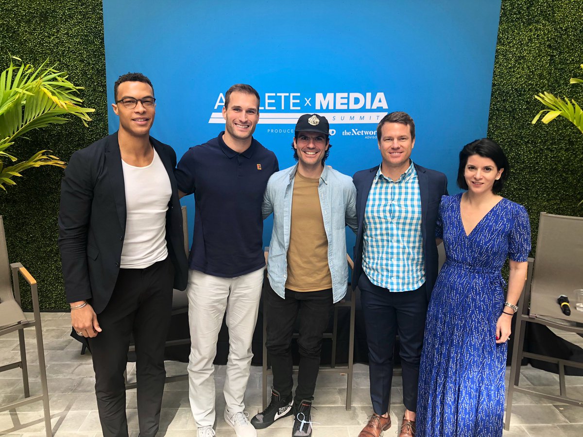 A great look into how brands &amp; athletes work together to mutual benefit and through content with <a href="/DaleMoss/">Dale Moss</a>, Kirk Cousins, Vince Pannozzo, Grant Jones and Denise Lambertson #AthletexMedia