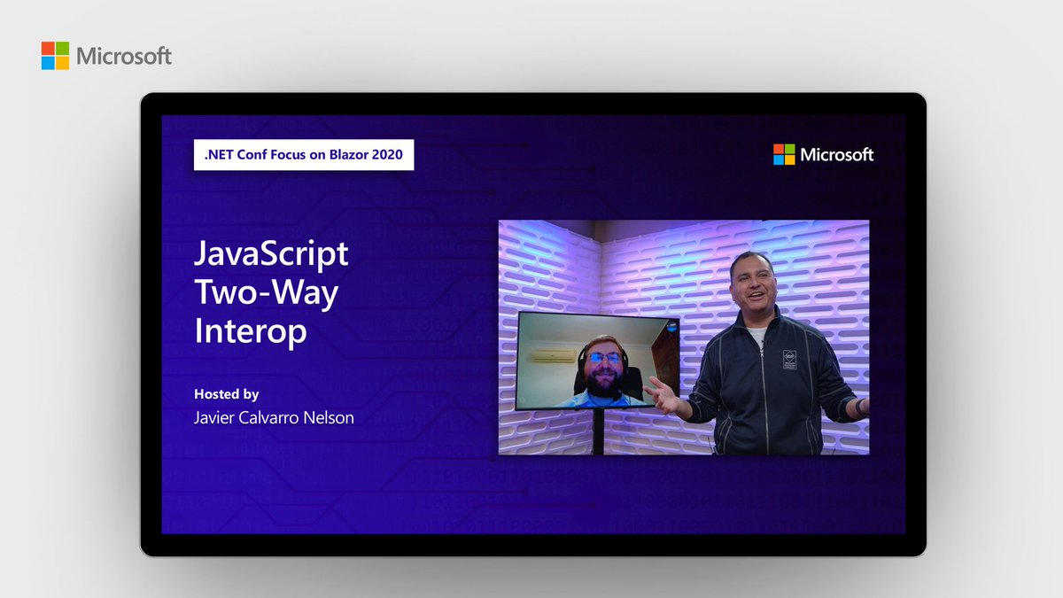 Learn how to use custom JavaScript within your #Blazor components. Javier Calvarro Nelson shows how: https://msft.it/6012TZgEs