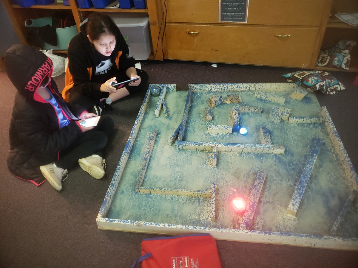Our 2nd and 3rd grade learners created <a href="/Sphero/">Sphero</a> mazes during their student interest groups. My 4th and 5th grade learners love creating games in the mazes. #CLEstars <a href="/SpheroEdu/">Sphero Education</a> #sphero #Robotics