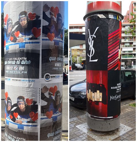 Campañas de carteles de cola en Barcelona, gran visibilidad a muy buenos precios!