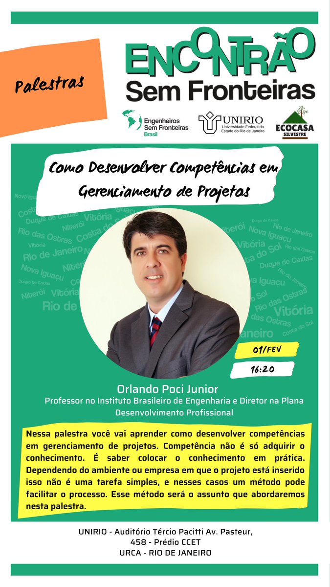 ESFnucleorio's tweet photo. Palestra gratuita!

Para se inscrever basta acessar o link https://t.co/P9Ce2Ab2dl

#esfriodejaneiro #voluntariado #volunteer #esfbrasil #voaesf https://t.co/7AmWf4z3Zp