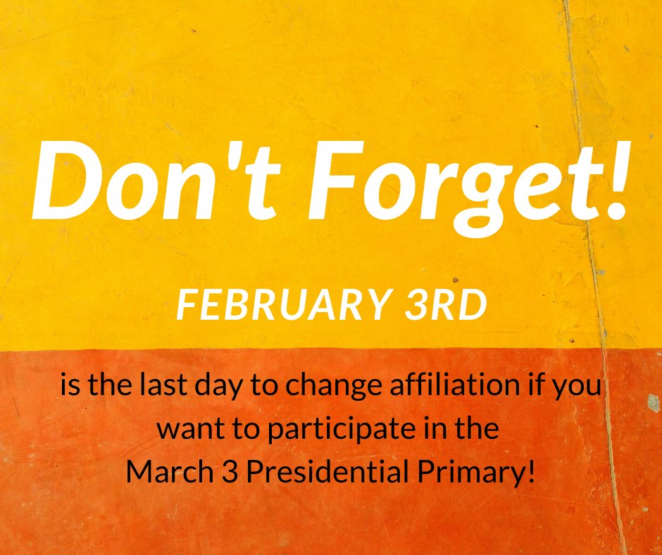 Update your voter registration at govotecolorado.gov!