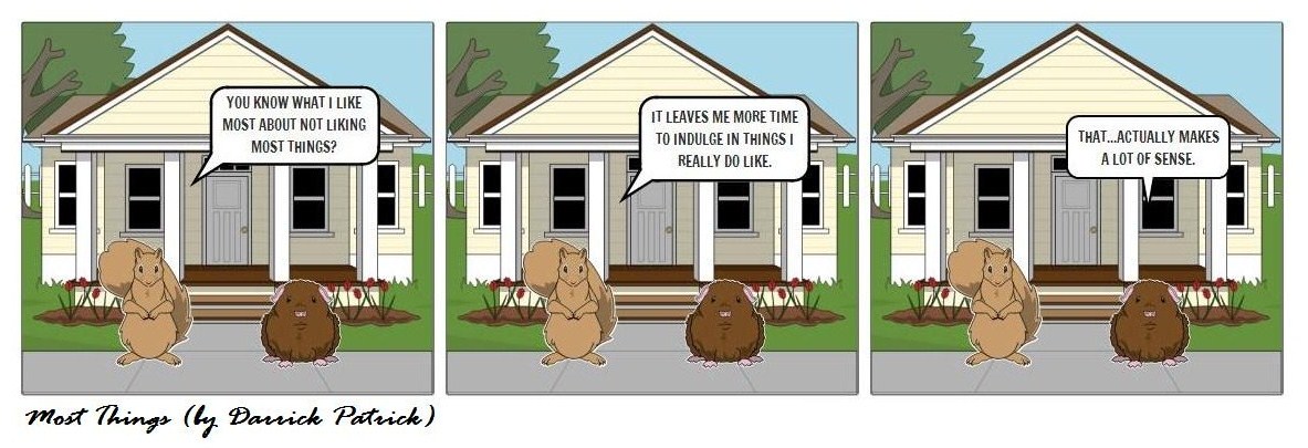 DigiPanelComix's tweet image. Most Things (by Darrick Patrick)