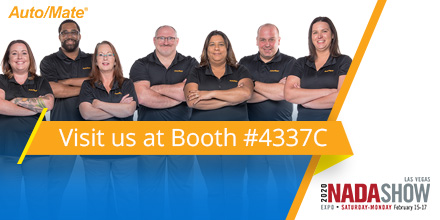 AutoMateDMS's tweet photo. Did you hear Las Vegas has a new slogan? What happens here, ONLY happens here. Don’t miss your chance to see a better DMS at #NADASHOW https://t.co/6KS4WevvRx https://t.co/1wI8k5YkvS