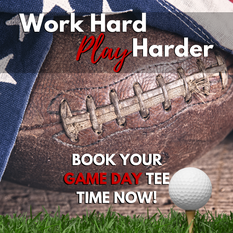 Book your Big Game tee times now: bit.ly/34iTZos