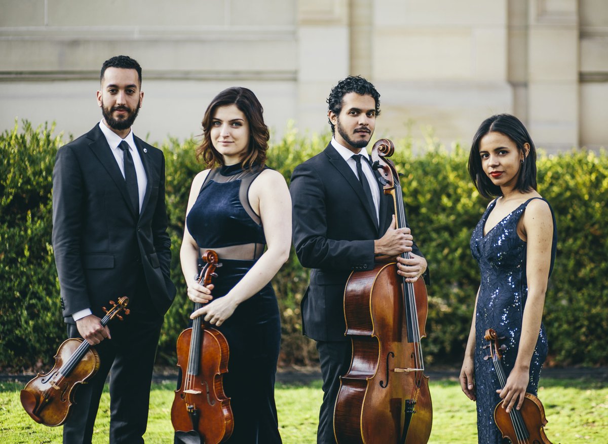 A week of world-class chamber music begins Monday!  Three days with the Danish String Quartet and our next "Music in the Galleries" on Sunday, Feb. 9 with the Ivalas Quartet.  Details in our February Chamber Notes - mailchi.mp/friendsofchamb…