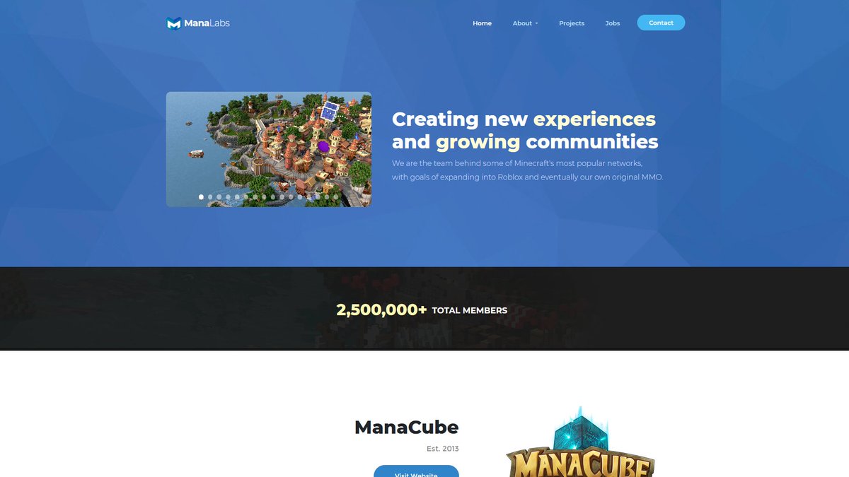 xDacon's tweet photo. ManaLabs website released! 🎉
https://t.co/g1o4yOF9jB https://t.co/pBv92d6qjE