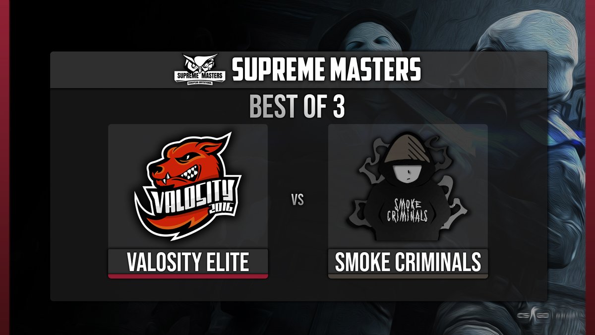 Next matchup at <a href="/suprememasters/">Supreme Masters</a> is against <a href="/SmokeCriminals/">Team SmokeCriminals</a>!

This time we'll play a BO3!