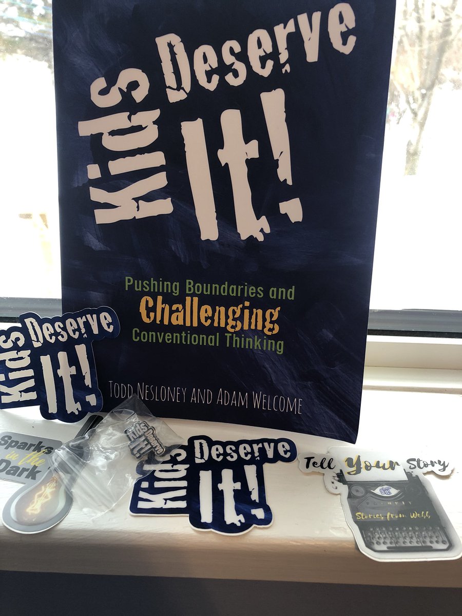 MagneticTeacher's tweet image. Mail Day! Got my newest read in today. Thanks @TechNinjaTodd for the swag and book. Excited to dive in but it’ll have to wait until the kids are in bed. There are snow forts to be made. @KidsDeserveIt @mradamwelcome #alwayslearning #weekendpd