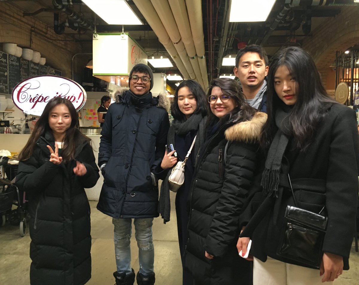UofTELP's tweet photo. Recent photos of #UofTELP visiting the Royal Ontario Museum (ROM) and St. Lawrence Market! https://t.co/Zk6zPJc3Wz