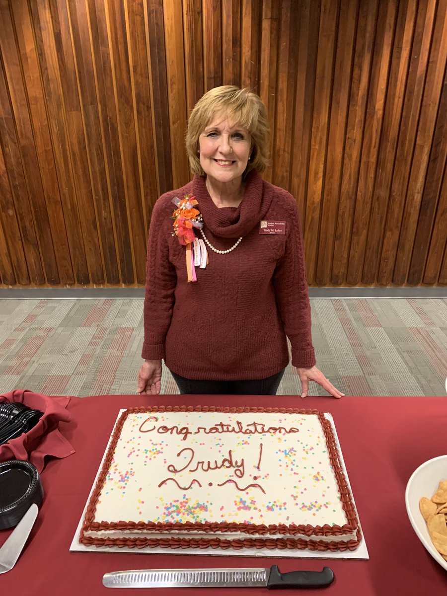 gfant01's tweet photo. Congratulations to Trudy Luken on her retirement. Great service to our SAS students. Wishing all the best for your next phase!! https://t.co/8oSGBn0oIT