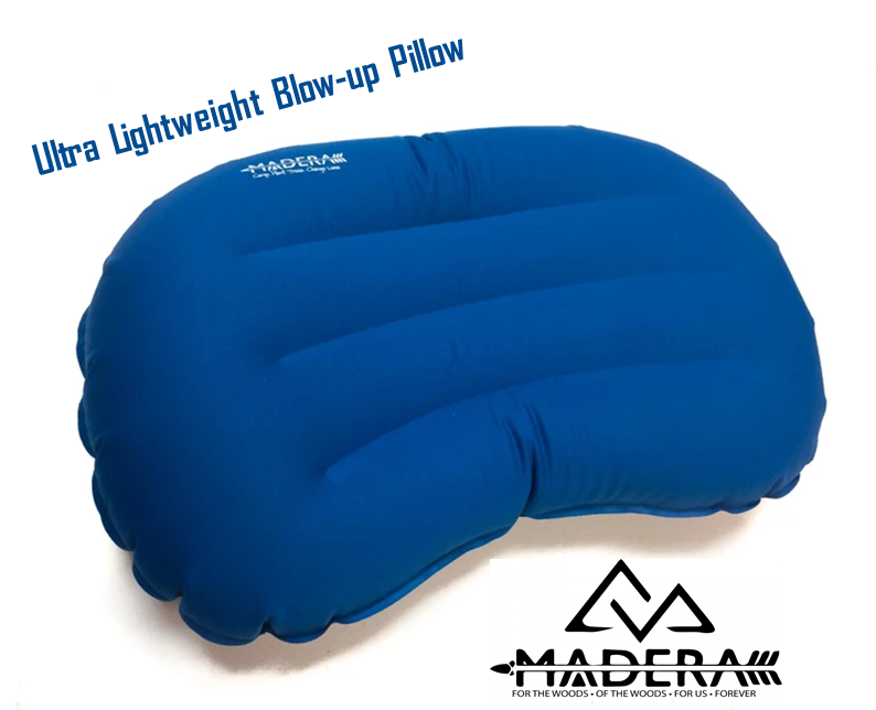 Get a great night sleep in your tent with our surprisingly comfortable inflatable pillow, and a mummy bag to hold in the heat: maderaoutdoor.com/collections/ge… #MaderaOutdoor #AdventureLife #Exploretheworld #MountainsareCalling #HikeLife #Hiking #BackpackingLife #SheExplores