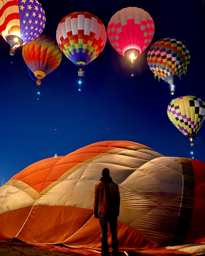 Congrats to Mark Perkes, the grand prize winner of the 2019 Cindy Petrehn Memorial Photo Contest Presented by Canon! Check out the other winners, here: balloonfiesta.com/photo-contest-…