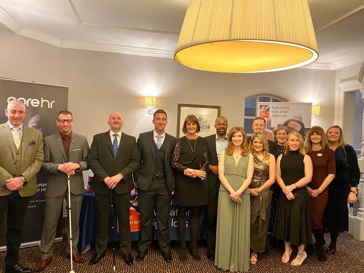 BlindVeterans's tweet photo. Tonight we’re in #Windsor alongside @CoreHR for our inaugural #boxing gala. Great event with some great company😊 https://t.co/1zW3EBUFWY