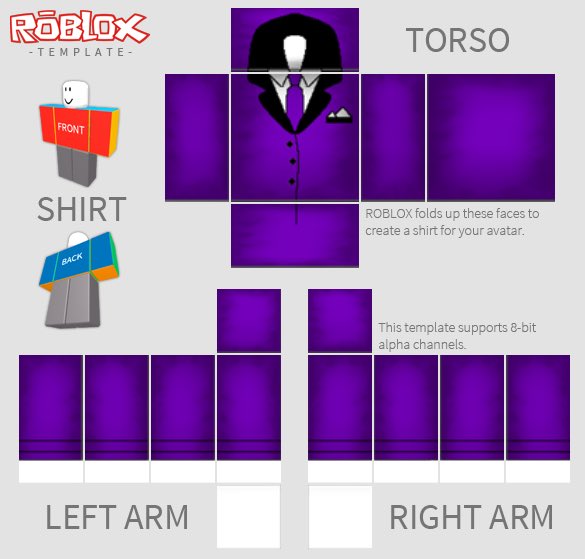 T-shirt Roblox Hoodie Tuxedo, t template, purple, template, violet png