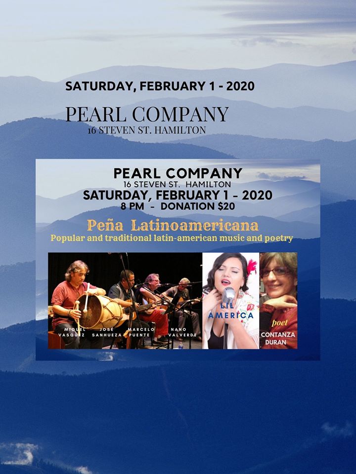 Peña Latinoamericana this Saturday! Peña Latinoamericana this Saturday! A night of traditional music from Latin America. Poetry and warmth to beat those winter blues. There will also be empanadas and drinks....  - mailchi.mp/thepearlcompan…