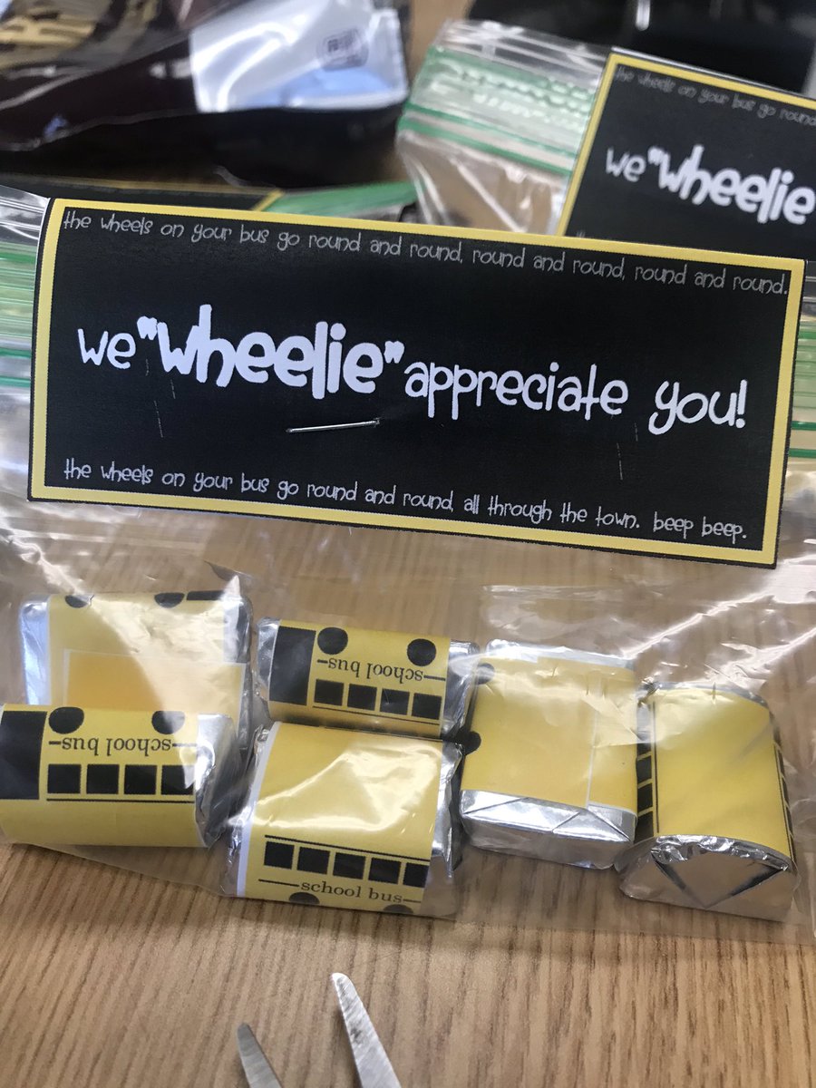 DeniseGertz's tweet image. A little Catholic School Week treat for our bus drivers. After all they bring those angels to us everyday. #csw2020 #schoolbusdriversrock