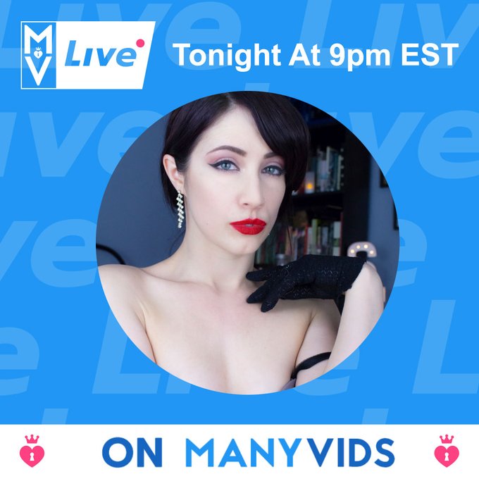 Hey Lovers - tonight, at 9pm EST, will be my very first show on MV Live!  Who feels like getting up to<a href="/tag/myfreecams"class="tags"><span>#myfreecams</span></a><a href="/tag/mfc"class="tags"><span>#mfc</span></a><a href="/tag/onmfc"class="tags"><span>#onmfc</span></a>