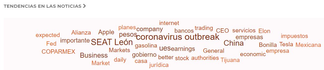 elcolef's tweet image. ¿Ya conoces las tendencias de la semana?
En el #OCEF podrás conocer las noticias más actuales.
#Coronavirus #Economía #Outbreak #SeatLeón