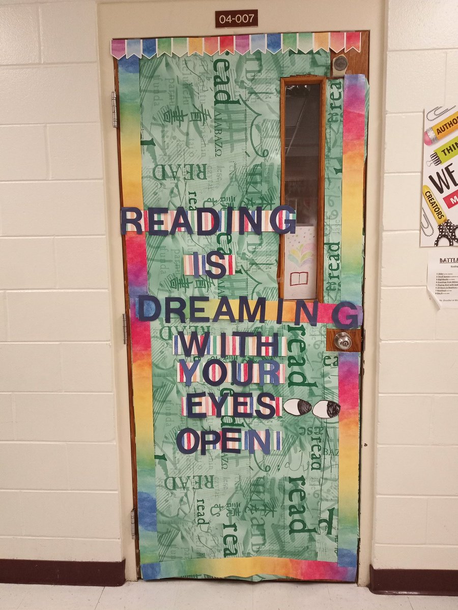Celebrate Literacy Week! DOOR Decorations