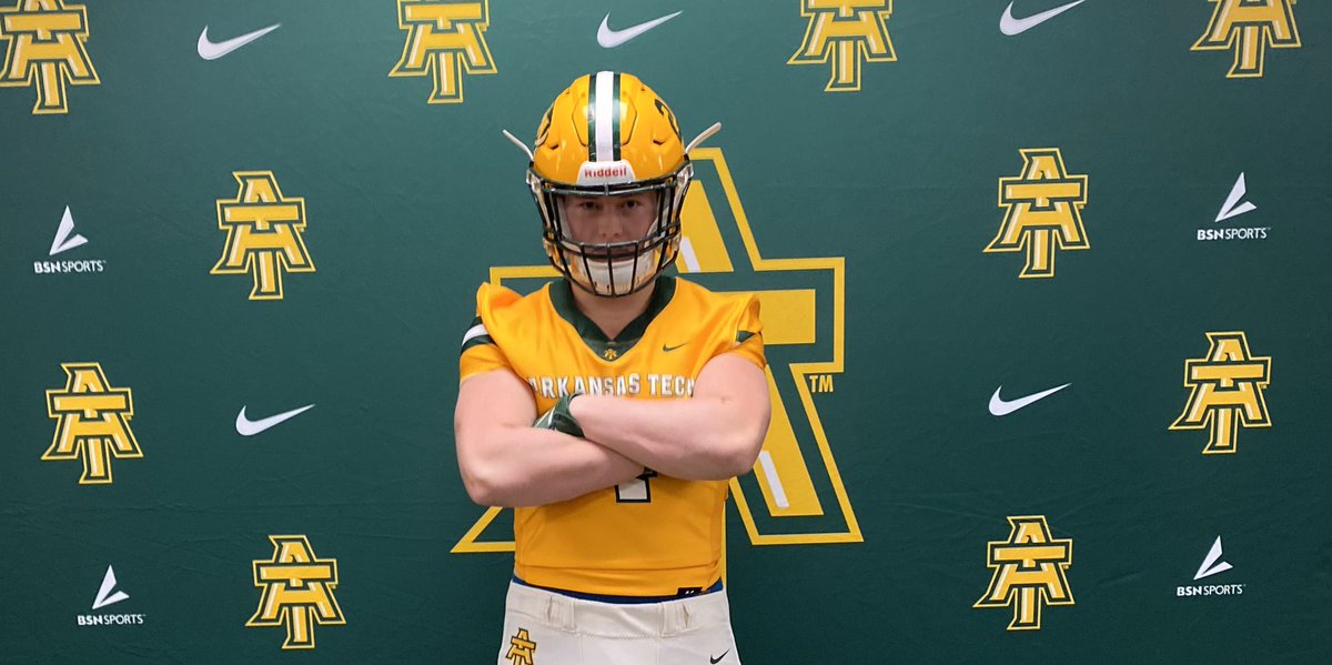 DavyHarrod99's tweet photo. Blessed to receive an offer from Arkansas Tech!! https://t.co/HBfNzP134g