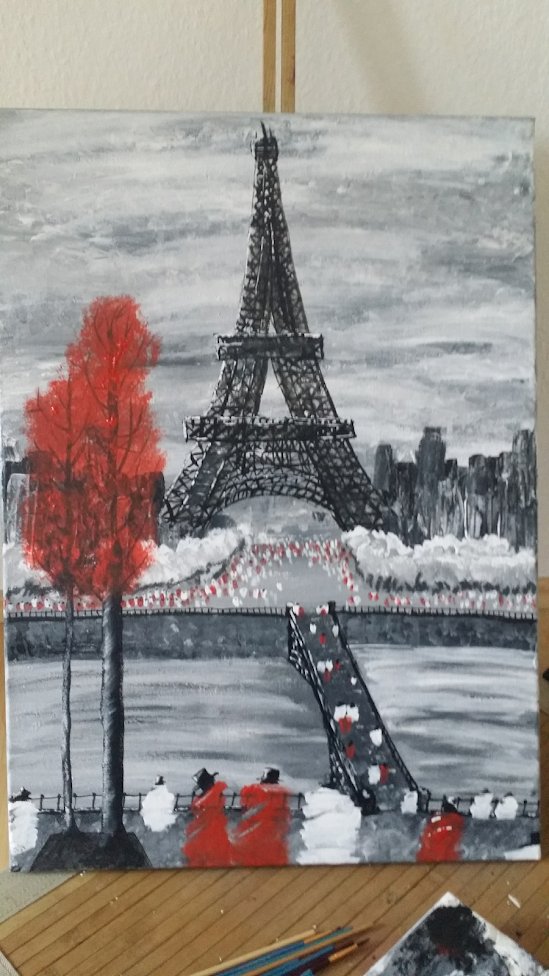 RohgenTheSecond's tweet photo. Has been a while since i picked up a real brush (3years)it was a present to a very good friend :)

#artists #painting #paris https://t.co/q8RxOZl7Tu