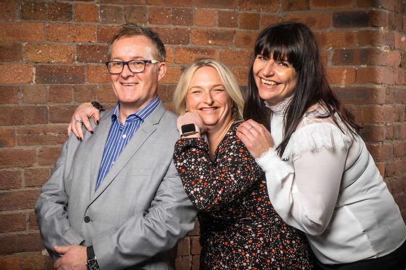 Today we feature in the <a href="/HXCourier/">Halifax Courier</a> 
This is the serious photo... the others not so much. 

How serious do you take yourself at work? 
Very serious, as you can tell!