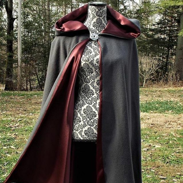 Those familiar with our work know that we spend a great deal of time helping customers bring their exciting costume and cosplay visions to life. That said, we also love making more practical – but still fashionable – #cape and #cloak pieces that can be worn conveniently arou…
