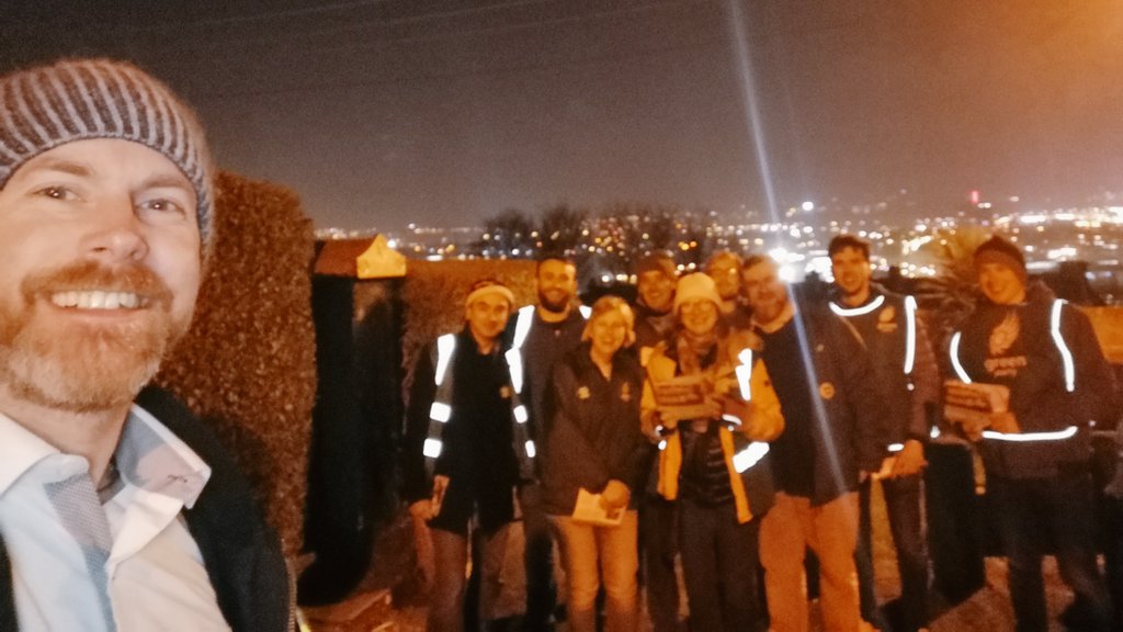 Canvassers in Barrackton.