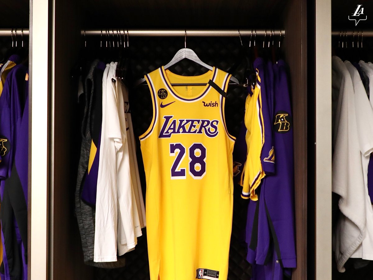 kb jersey lakers