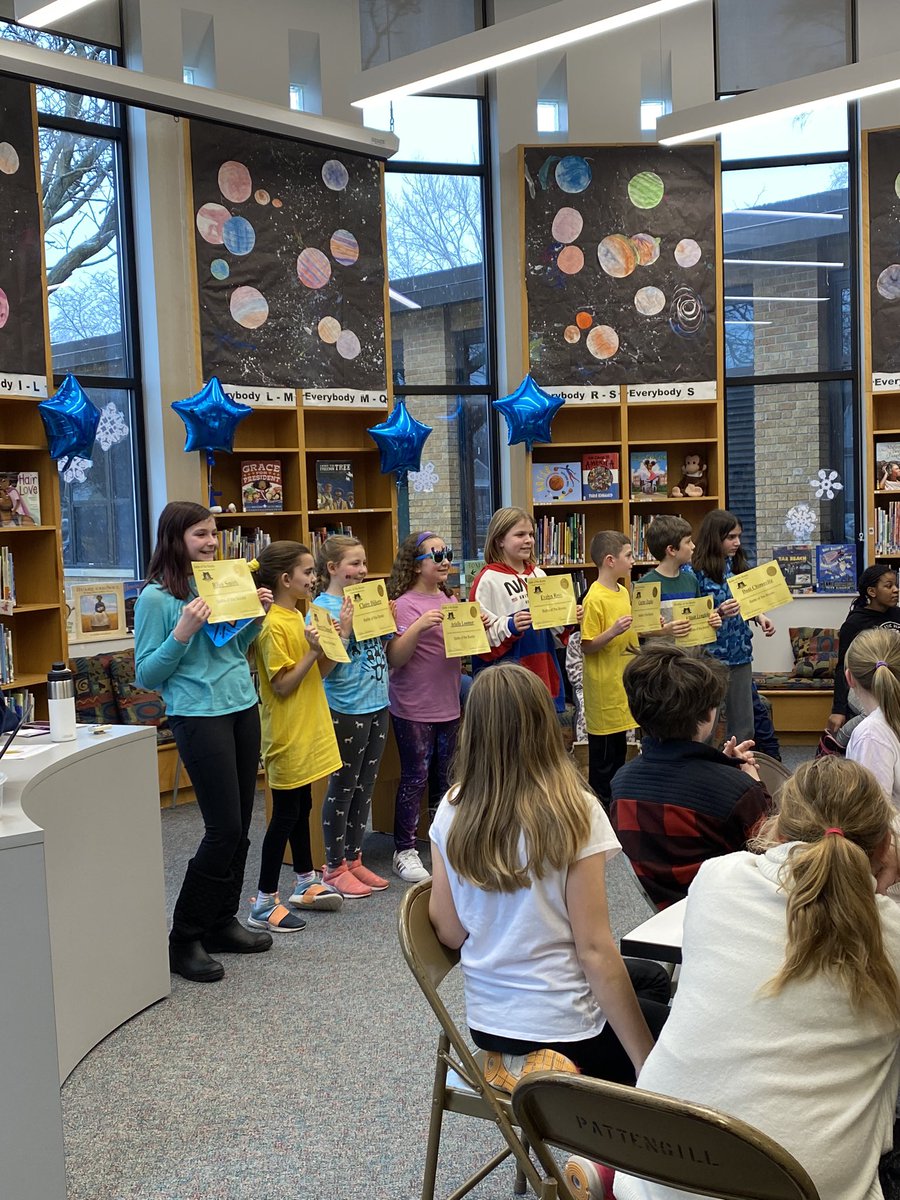 MrsB206's tweet photo. Another exciting and fun Battle of the Books! Congratulations to all the kids who worked so hard and @Walk2Books  for another successful battle. Well done! @KParker2O4 #pattengillpride @berkleydifference https://t.co/AApKkbCnDy