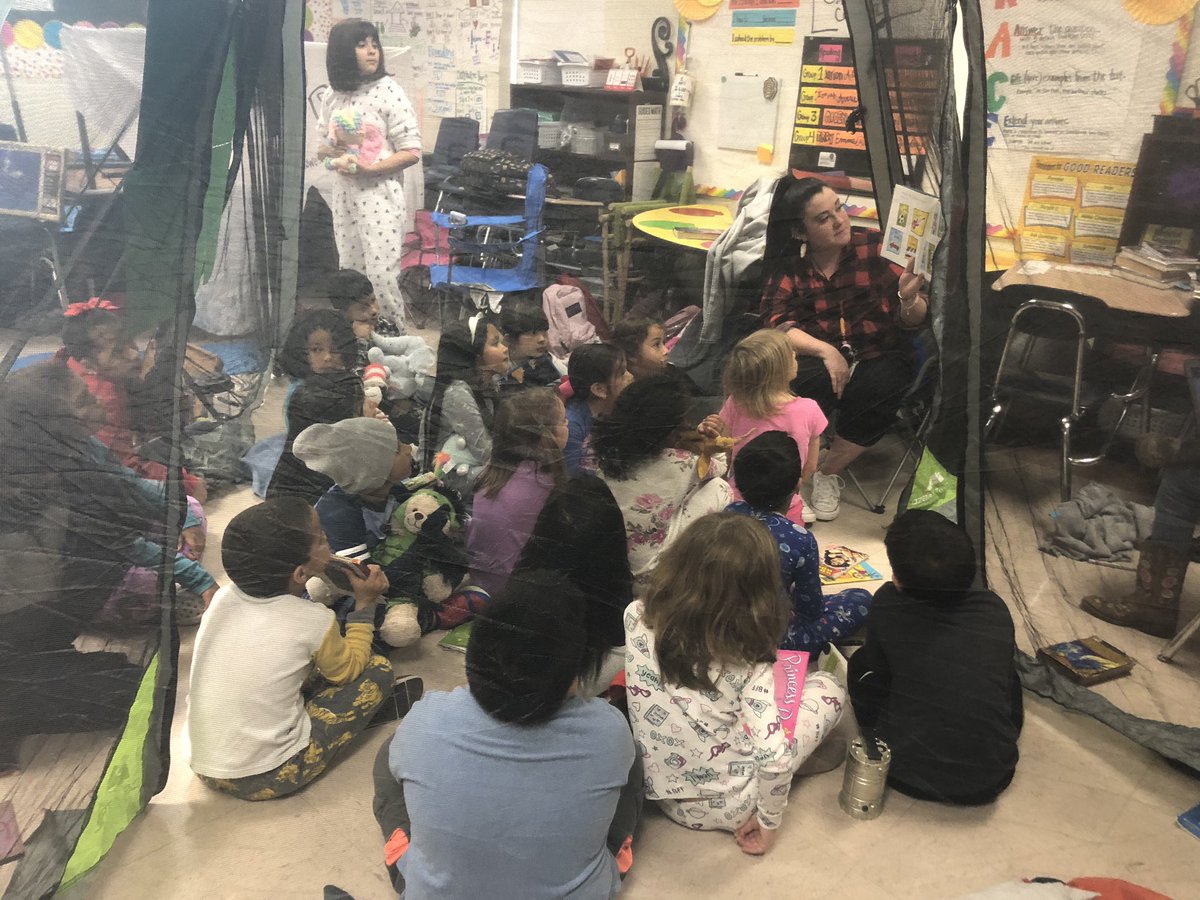Our kinder buddies from @MsCuellar3 ‘s class came and visited and we were SO excited for them to see our “campsite”. #LoveMyLISD <a href="/BluebonnetLions/">Bluebonnet Elementary School</a> <a href="/LockhartISD/">Lockhart ISD</a>